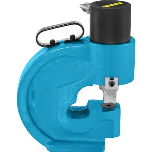 VEVOR Hydraulische Lochstanzwerkzeug 35T Hydraulic Knockout mit Metallplatten Punch Driver 4 Lochstanzwerkzeug Handpumpen-Kit 110 mm Kehle Schneideisen Hydraulische Locher Blechlocher Locheisen – Bild 9