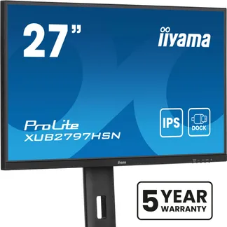 iiyama ProLite XUB2797HSN-B2 Computerbildschirm 68,6 cm (27″) 1920 x 1080 Pixel Full HD LED Schwarz iiyama ProLite XUB2797HSN-B2 Computerbildschirm 68,6 cm (27″) 1920 x 1080 Pixel Full HD LED Schwarz