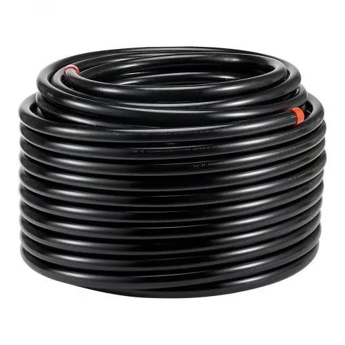 VEVOR Luftkompressor-Leitungssatz, 60,96 m x 19,05 mm Druckluftschlauch, HDPE-Aluminium-Druckluftrohrsystem, einfach zu installieren, Druckluftleitungssatz für Garagenwerkstätten, schwarz – Bild 9