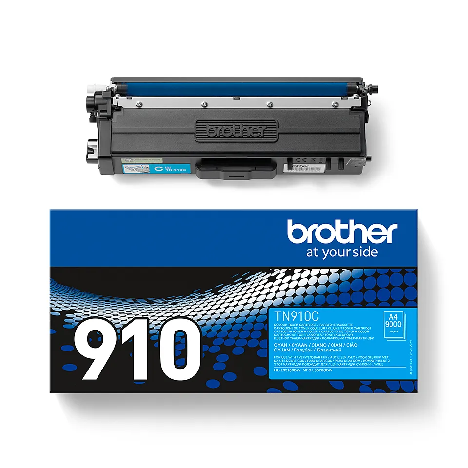 Brother TN-910C Tonerkartusche 1 Stück(e) Original Cyan – Bild 4