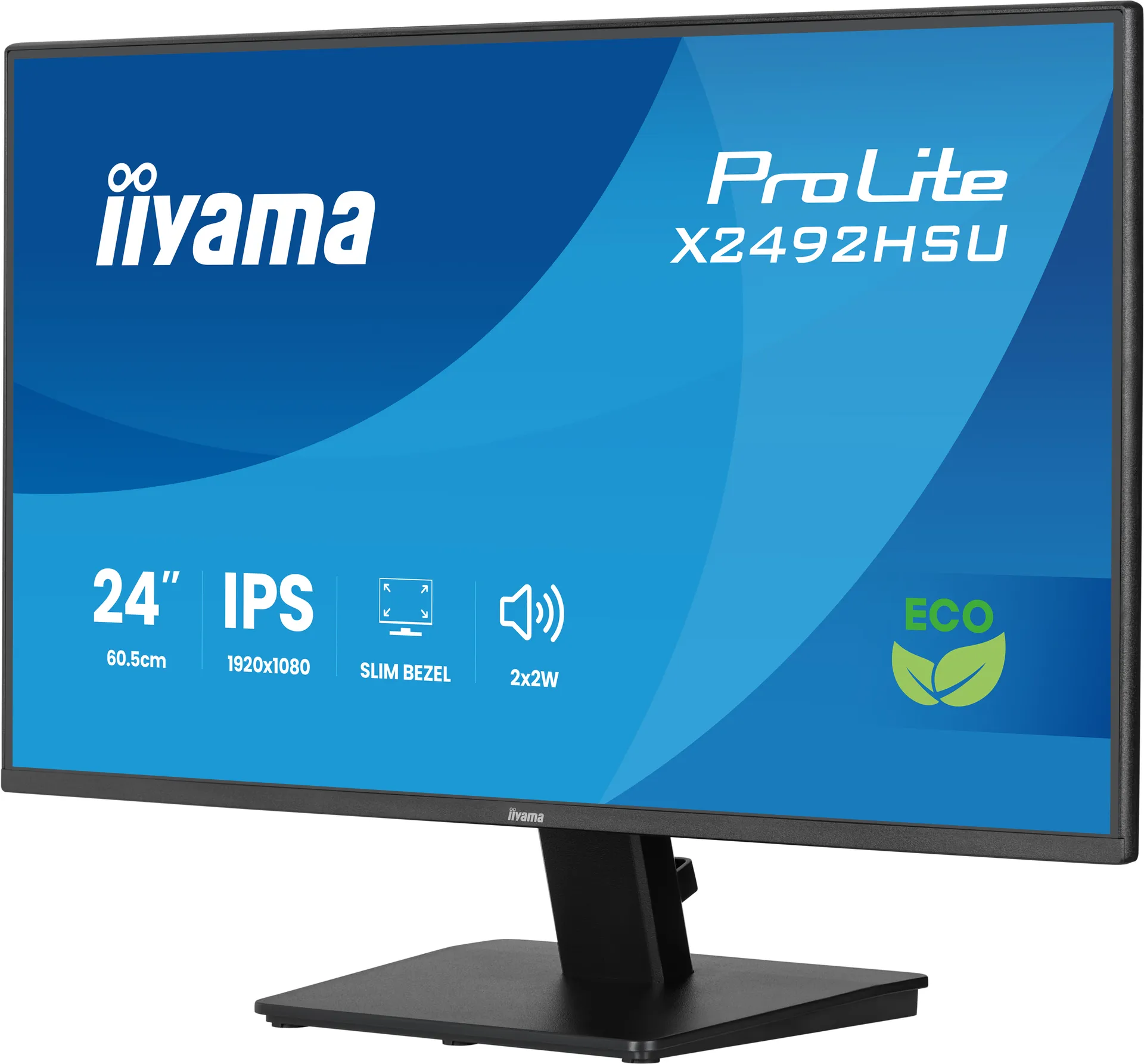 iiyama ProLite 24" (60.5 cm) IPS-Full-HD-Panel mit 4-seitigem Slim-Bezel und Energieeffizienzklasse B – Bild 6