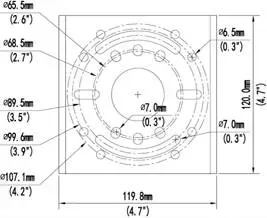 ALLNET IP Kamera zbh. Polemount/Masthalter for ALL-CAM24xx – Bild 3
