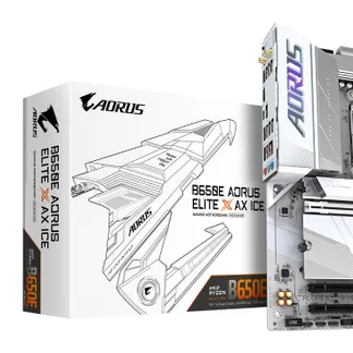 GIGABYTE B650E AORUS ELITE X AX ICE Mainboard – AMD Ryzen 9000er-Serie, 12+2+2 Phasen VRM, bis zu 8000 MHz DDR5 (OC), 1xPCIe 5.0 + 2xPCIe 4.0 M.2, 2,5 GbE LAN, WIFI 6E, USB 3.2 Gen 2 GIGABYTE B650E AORUS ELITE X AX ICE Mainboard – AMD Ryzen 9000er-Serie, 12+2+2 Phasen VRM, bis zu 8000 MHz DDR5 (OC), 1xPCIe 5.0 + 2xPCIe 4.0 M.2, 2,5 GbE LAN, WIFI 6E, USB 3.2 Gen 2