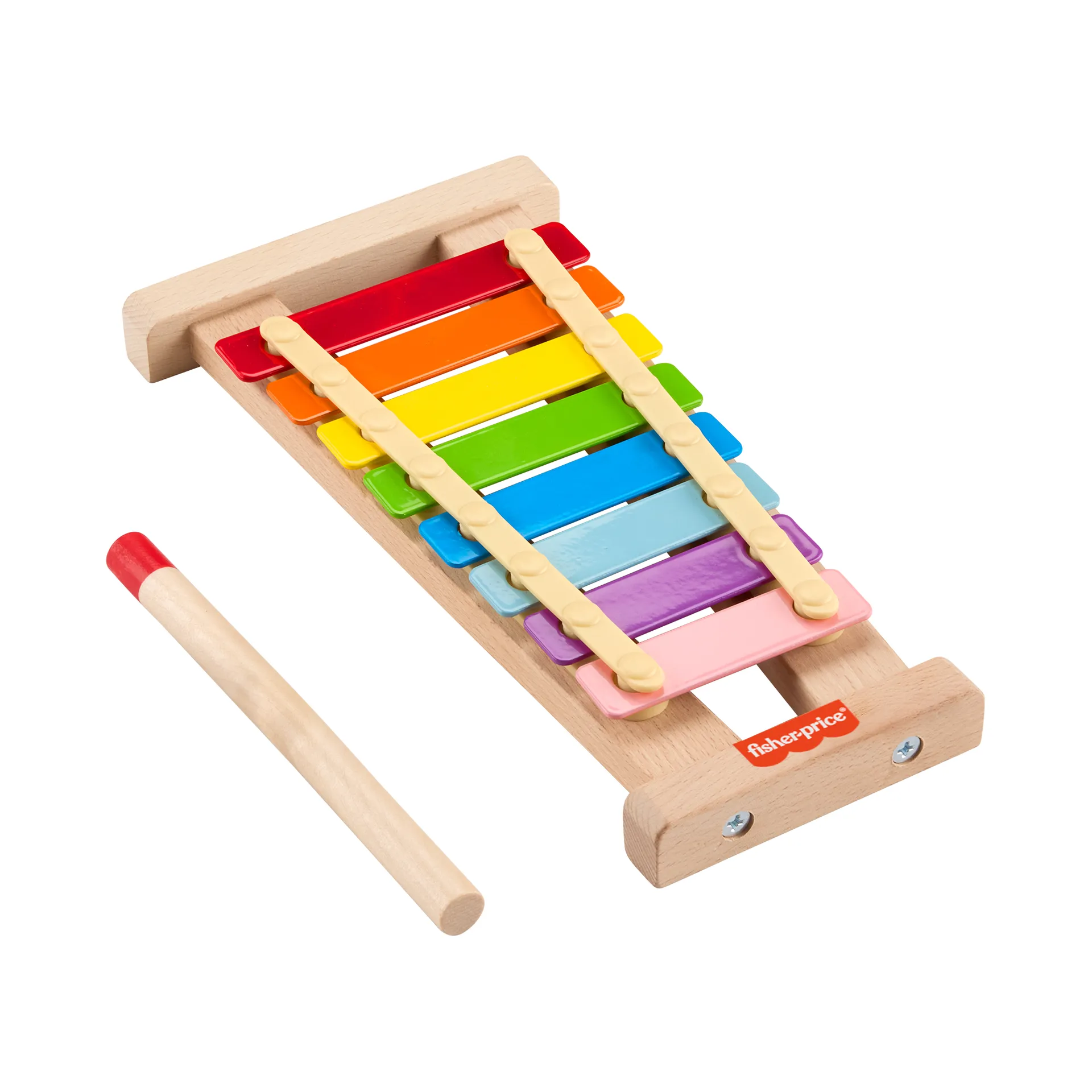Fisher-Price Holz-Xylophon Musikinstrument für Kleinkinder, 2 Teile Fisher-Price Holz-Xylophon Musikinstrument für Kleinkinder, 2 Teile
