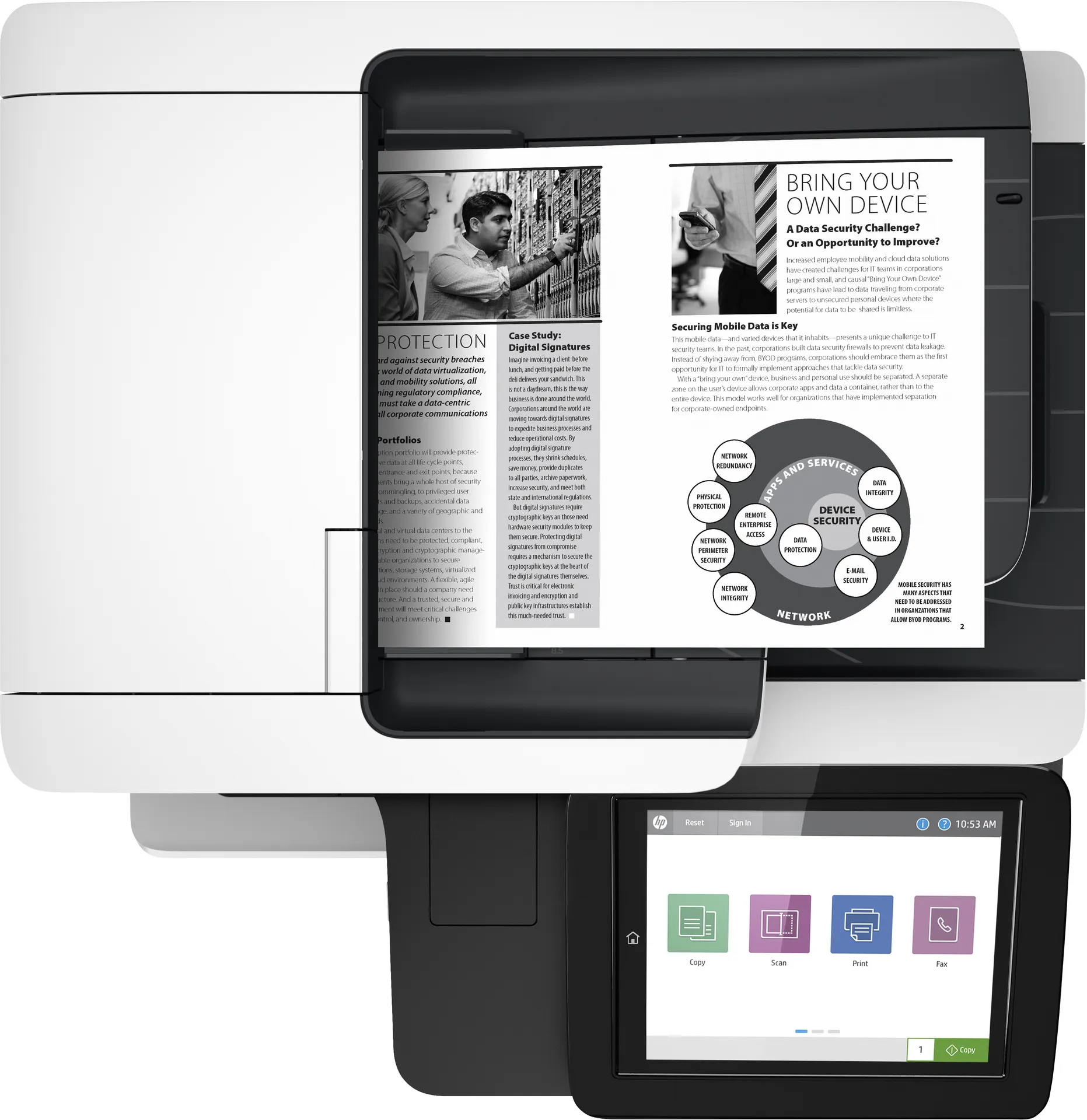HP LaserJet Enterprise MFP M528dn – Bild 5
