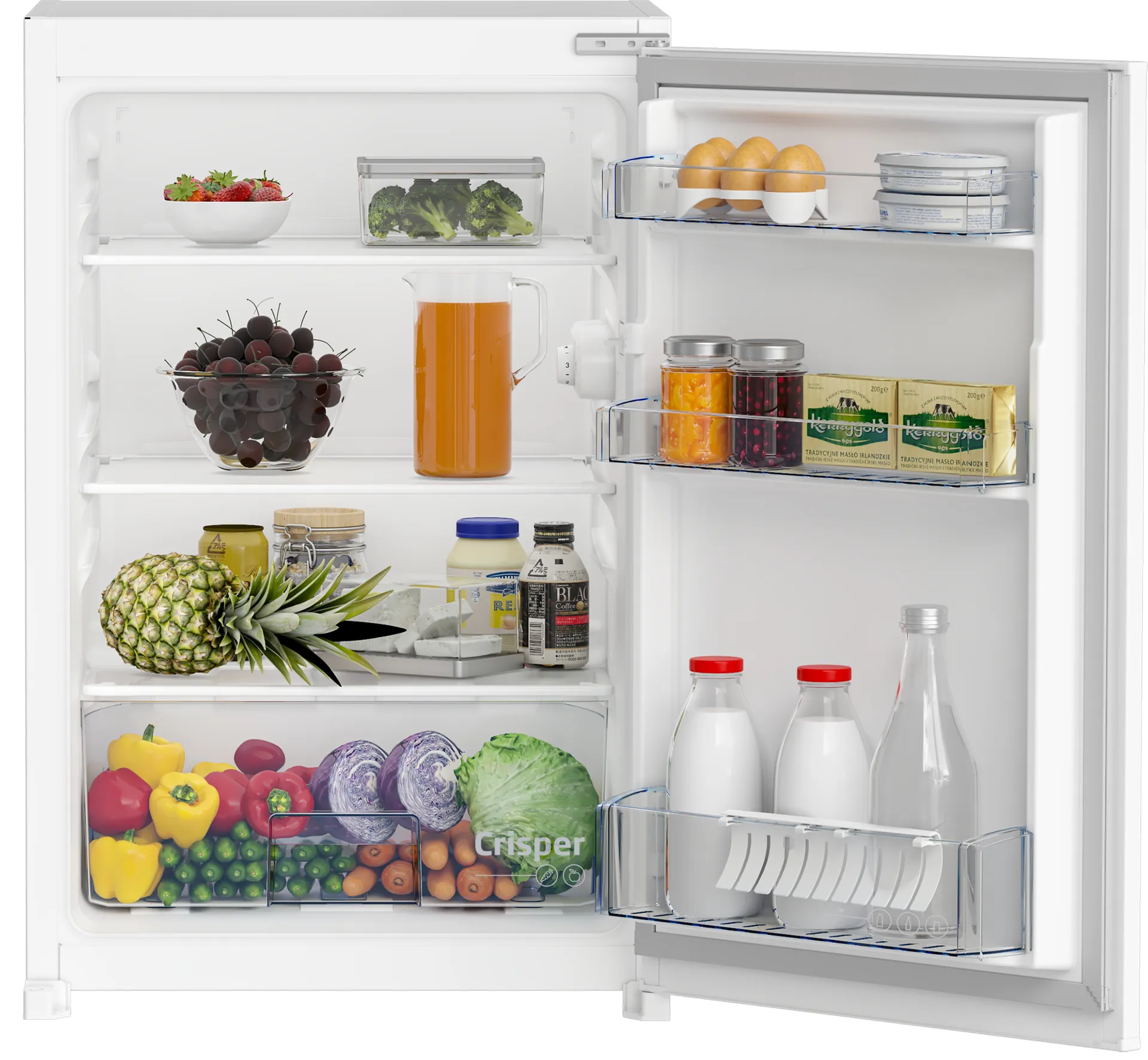 Beko B1804N Kühlschrank Integriert 126 l Weiß – Bild 2