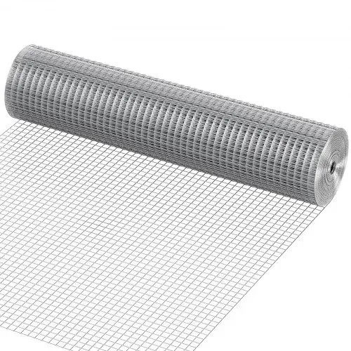 VEVOR Drahtgeflecht 610mmx7,62m Volierendraht 19 Gauge Maschendrahtzaun, Feuerverzinkte Maschendrahtrolle 12,7x12,7mm Maschenweite Maschendraht für Kaninchenkäfige Kleine Nagetiere – Bild 9
