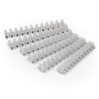 Lüsterklemmen-Sortiment McPower, 6-teilig: 1x4A, 3x6A, 2x10A, jeweils 12 Klemmen Lüsterklemmen-Sortiment McPower, 6-teilig: 1x4A, 3x6A, 2x10A, jeweils 12 Klemmen