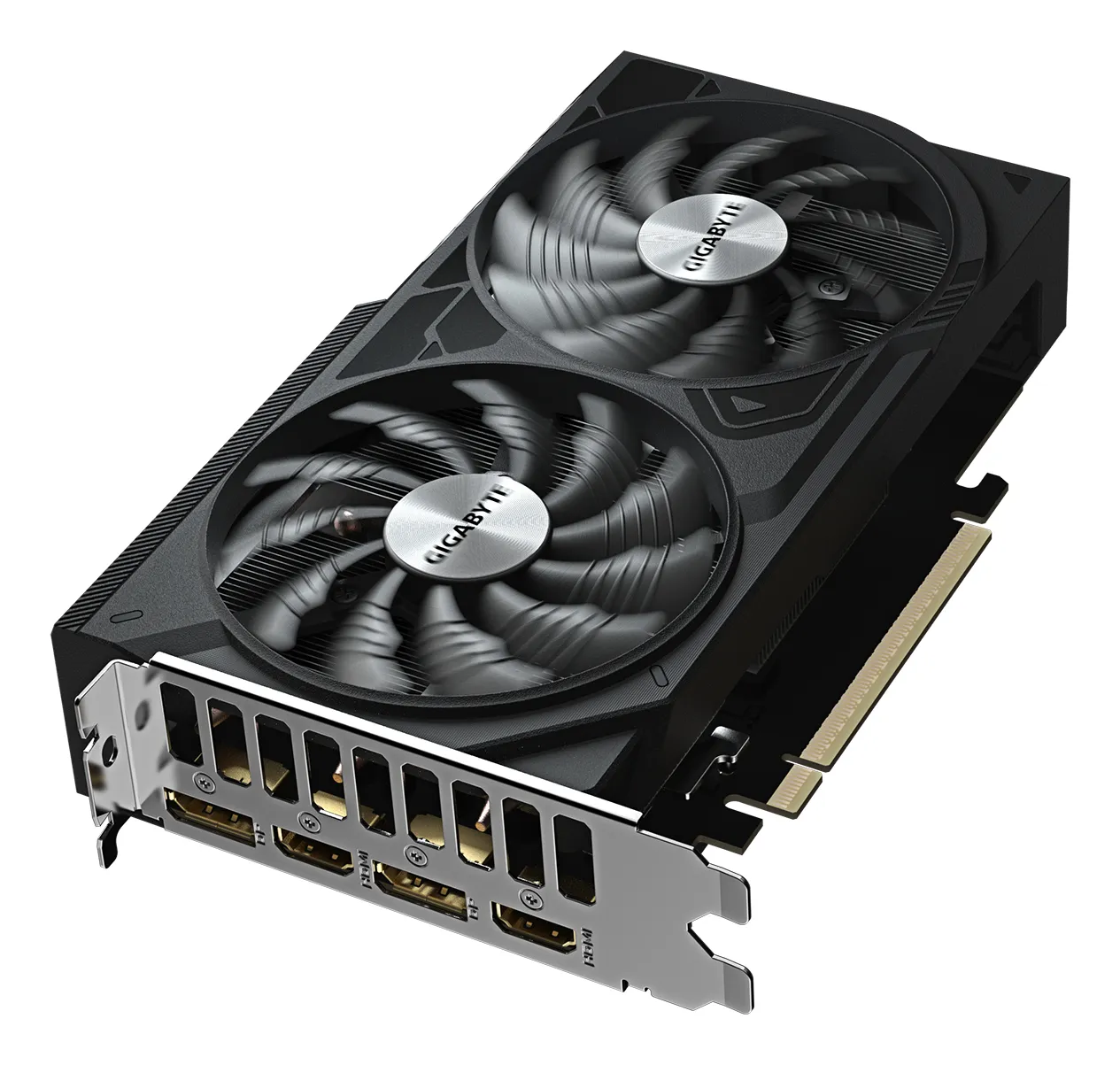 GIGABYTE GeForce RTX 5050 WINDFORCE OC V2 8G Grafikkarte - 8GB GDDR6, 128bit, PCI-E 5.0, 2572MHz Kerntakt, 2 x DP, 2 x HDMI, NVIDIA DLSS 4, GV-N5050WF2OCV2-8GD – Bild 4