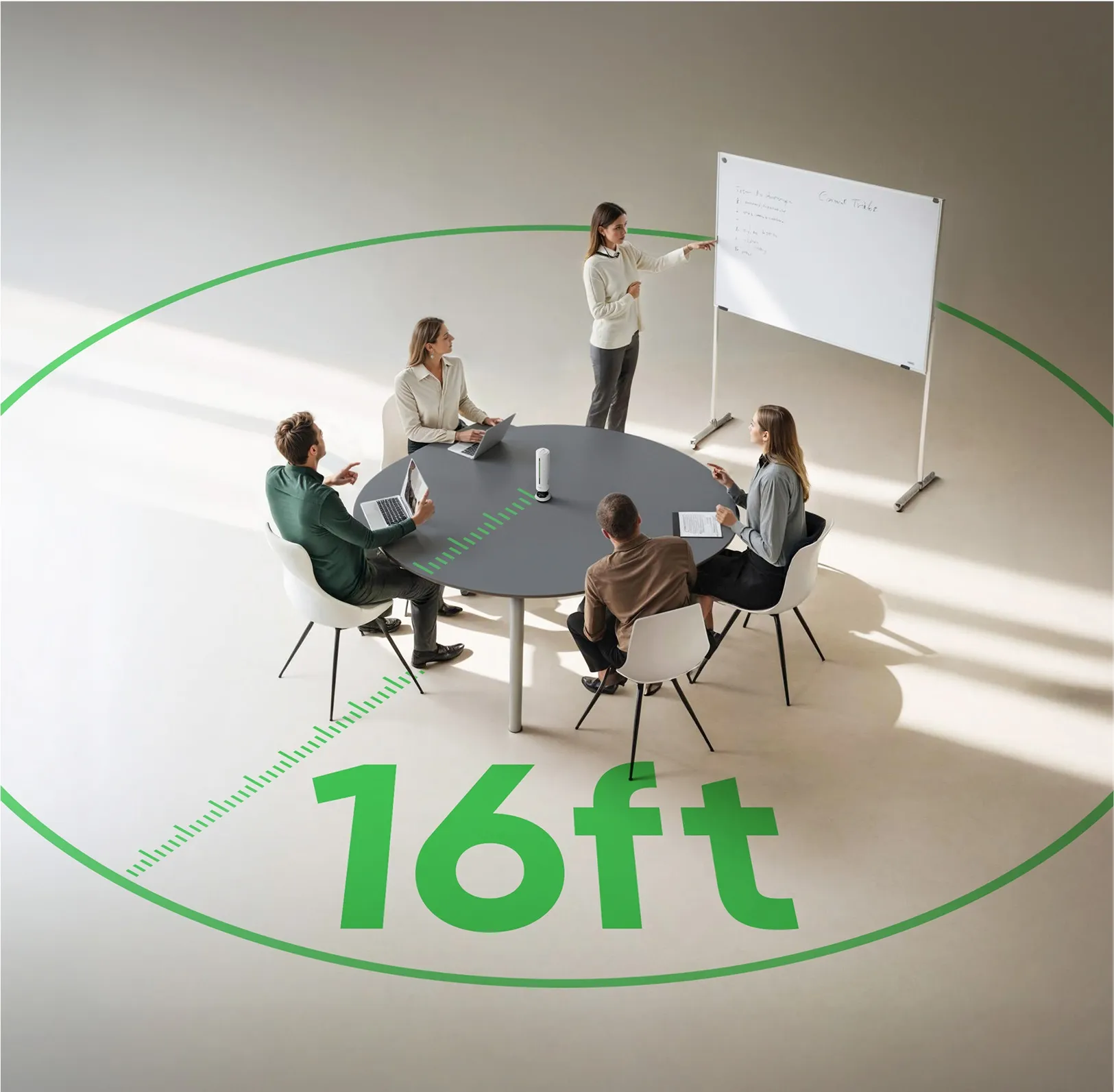 Insta360 Speakerphone Wave Arctic White – Bild 2