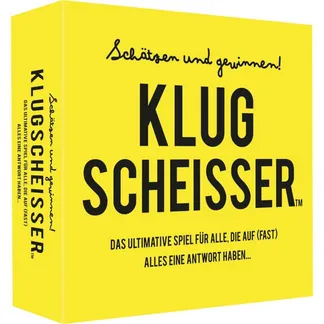 Klugscheisser – Schätzen und Gewinnen!, Partyspiel Klugscheisser – Schätzen und Gewinnen!, Partyspiel