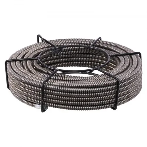 VEVOR Rohrreinigungsmaschine 390W Rohrreinigungsgerät Spirale 15 mm x 13 mm kompakter elektrische Abflussreiniger mit 8 auswechselbare Messer Schiebehülsenwerkzeug 51-102 mm für die Rohrinstallation – Bild 8