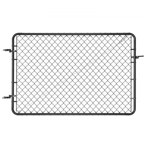 VEVOR Gartentür, 183x122 cm, Gartentor, passend für Gartenzauntoröffnungen von 0,67–1,83 m (B) x 1,83 m (H), Zauntor mit Kunststoffbeschichtung, für Bauernhof, Pfosten nicht im Lieferumfang enthalten – Bild 9