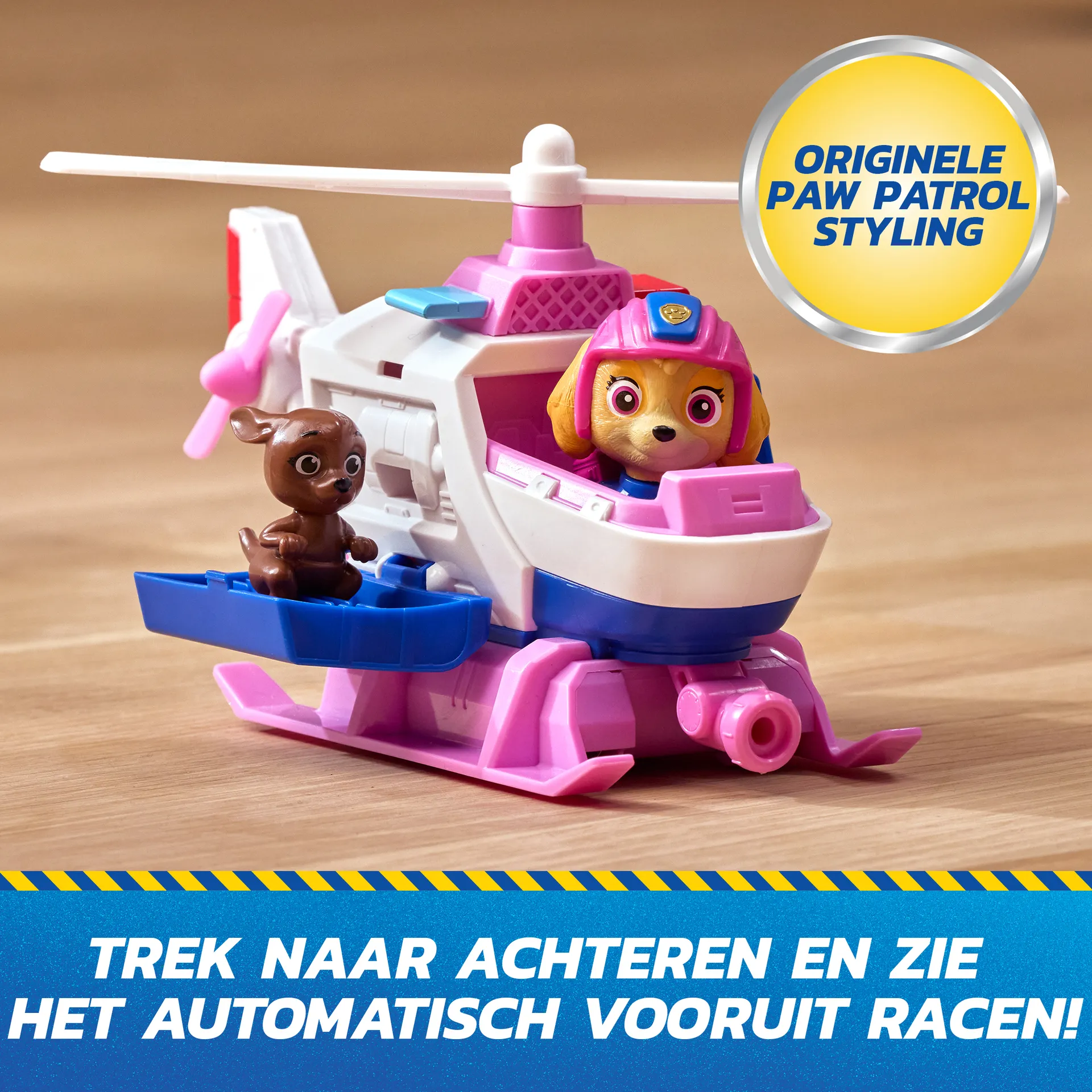 PAW Patrol - Search & Rescue: Skyes Rettungs-Helikopter mit 2 Figuren – Bild 3