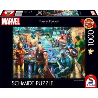Thomas Kinkade Studios: Marvel – The Avengers, Puzzle Thomas Kinkade Studios: Marvel – The Avengers, Puzzle