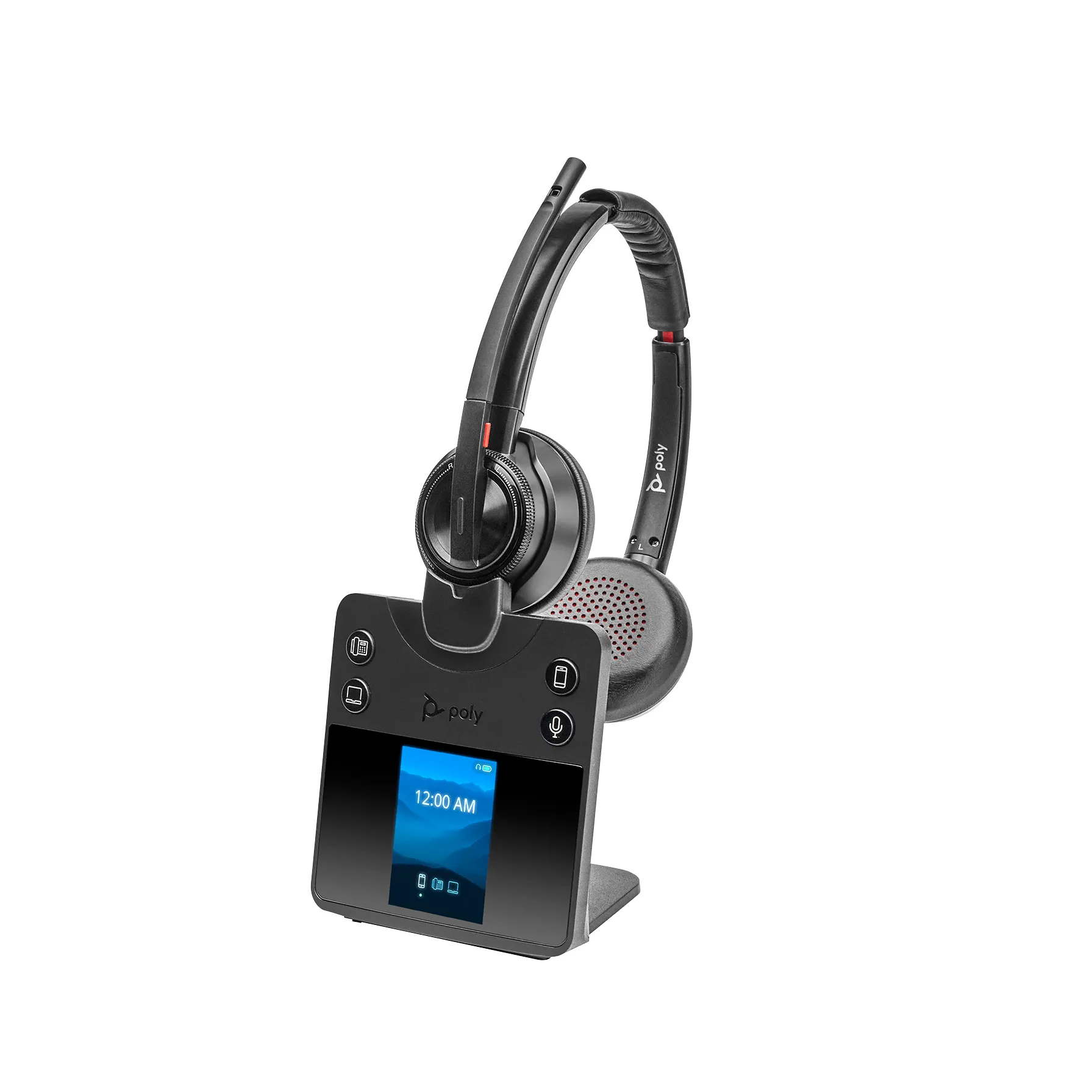 HP Poly Savi 8420 Office DECT 1880-1900 MHz Stereo-Headset – Bild 4