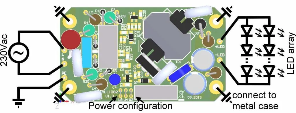 Synergy 21 Netzteil – CC Driver ALL1082 7-21W Synergy 21 Netzteil – CC Driver ALL1082 7-21W