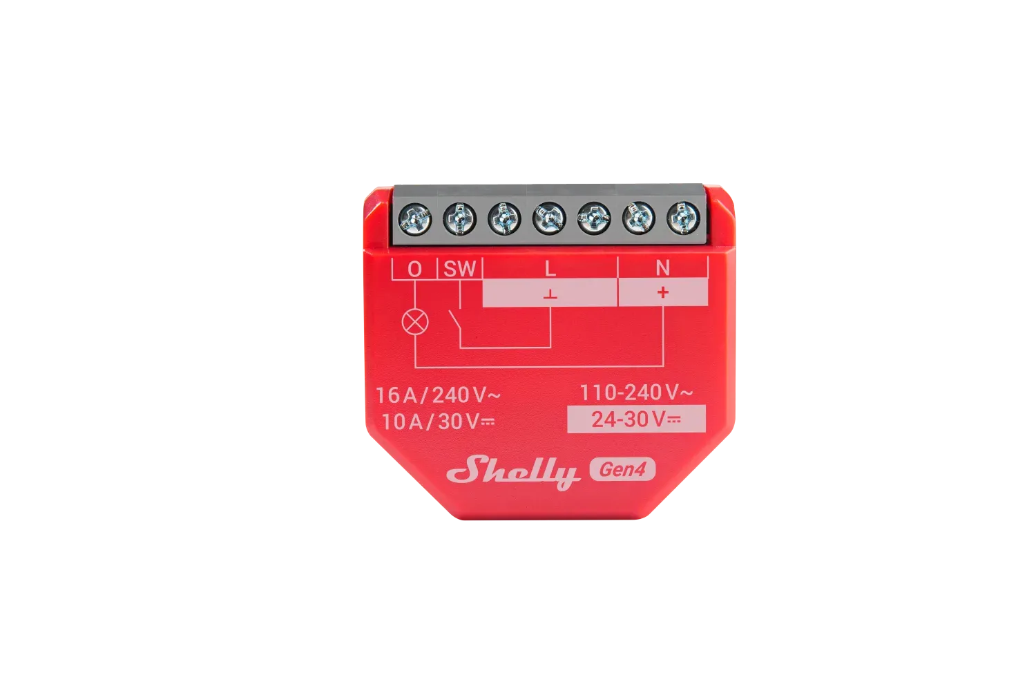 Shelly · Unterputz · "1PM Gen4 4er Pack" · Relais · max 16A · 1 Kanal · Messfunktion · WLAN · Matter · Zigbee · Bluetooth – Bild 5