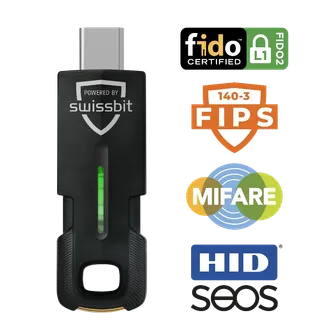 Swissbit iShield Key 2 FIDO2 USB-C + Mifare in Einzelverpackung Swissbit iShield Key 2 FIDO2 USB-C + Mifare in Einzelverpackung