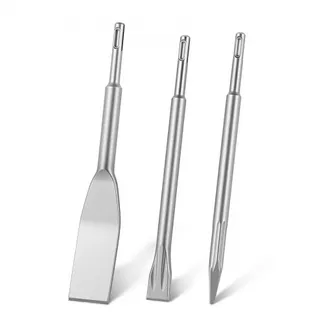 VEVOR SDS Plus Meißel-Set, 3-tlg. SDS Plus Bohrhammer-Aufsatz, inkl. Spitz-, Flach- & Spatenmeißel, Wärmebehandelter 40Cr-Legierungsstahl, für Abbruch- & Renovierungsarbeiten VEVOR SDS Plus Meißel-Set, 3-tlg. SDS Plus Bohrhammer-Aufsatz, inkl. Spitz-, Flach- & Spatenmeißel, Wärmebehandelter 40Cr-Legierungsstahl, für Abbruch- & Renovierungsarbeiten