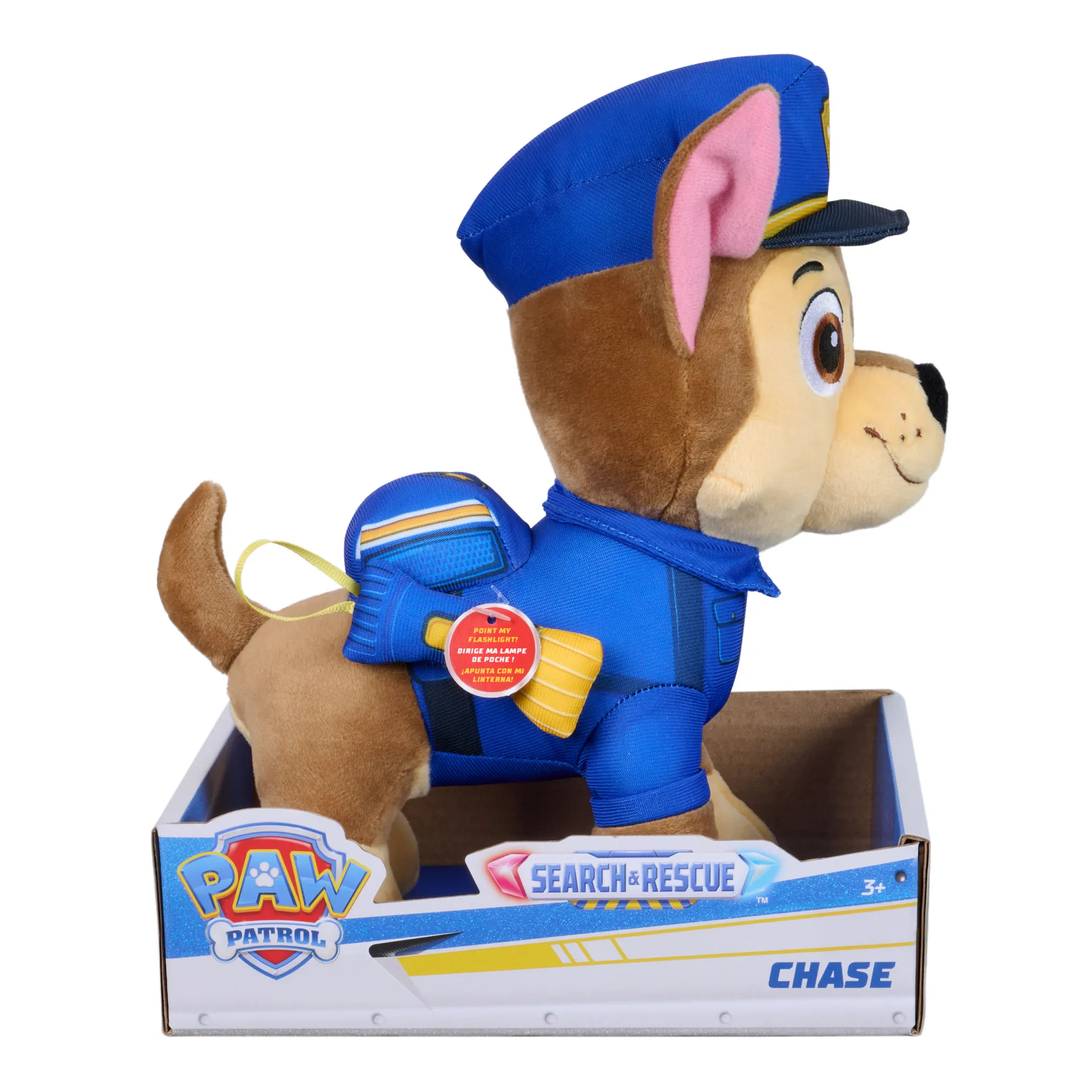 PAW Patrol - Search & Rescue: 25 cm Chase Plüsch in Search & Rescue Uniform – Bild 6