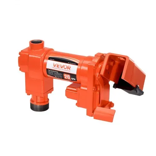 VEVOR Kraftstoff Umfüllpumpe, 12 V DC, 75,7 L/min, 1/4 PS, Diesel-Transferpumpe mit manueller Düse, Auslass- und Saugschlauch, für Benzin, Kerosin, Ethanolmischungen, Methanol, Biodiesel – Bild 10