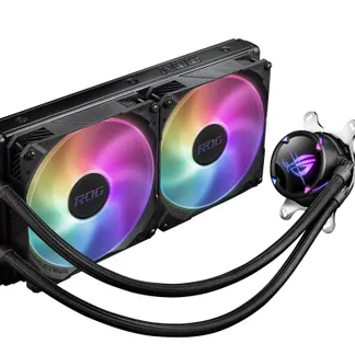 ASUS ROG STRIX LC II 280 ARGB Prozessor All-in-One-Flüssigkeitskühler 14 cm Schwarz 1 Stück(e) ASUS ROG STRIX LC II 280 ARGB Prozessor All-in-One-Flüssigkeitskühler 14 cm Schwarz 1 Stück(e)