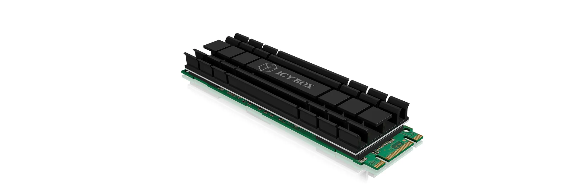 ICY BOX IB-M2HS-701, Kühlkörperset für M.2 2280 SSD, für PC/PS5, Aluminium, 5 mm dick – Bild 7