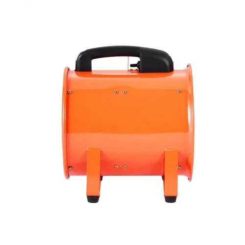 VEVOR Bauventilator 300-W-AC-Motor Baugebläse 2830 U/min Baulüfter Gebläse 1720 CFM (2922 m3/h) Axiallüfter 10 m Schlauch Axialgebläse 79 dB Geräuschpegel Industrielüfter IP44 – Bild 9
