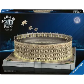 3D Puzzle Iconics: Kolosseum Rom – mit Licht 3D Puzzle Iconics: Kolosseum Rom – mit Licht
