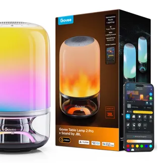 Govee Table Lamp 2 Pro x Sound by JBL Intelligente Tischleuchte Wi-Fi/Bluetooth Govee Table Lamp 2 Pro x Sound by JBL Intelligente Tischleuchte Wi-Fi/Bluetooth