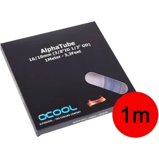 Schlauch AlphaTube HF 16/10 (3/8″ID) – Klar 1m Schlauch AlphaTube HF 16/10 (3/8″ID) – Klar 1m
