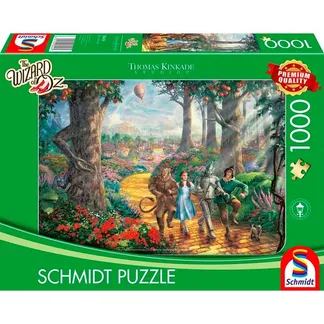 Thomas Kinkade Studios: Der Zauberer von Oz, Follow the Yellow Brick Road, Puzzle Thomas Kinkade Studios: Der Zauberer von Oz, Follow the Yellow Brick Road, Puzzle