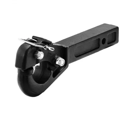 VEVOR Anhängerkupplung, 9070 kg Anhängelast, Bolzenkupplungsempfänger für 50,8 mm Anhängehaken, passend für 63,5-76,2 mm Lünettenring, schwarze Pulverbeschichtung, für verschiedene Anhänger – Bild 8