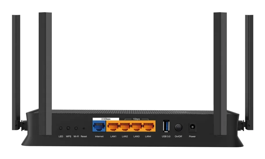 TP-Link Archer BE230 WLAN-Router 2.5 Gigabit Ethernet Dual-Band (2,4 GHz/5 GHz) Schwarz – Bild 3