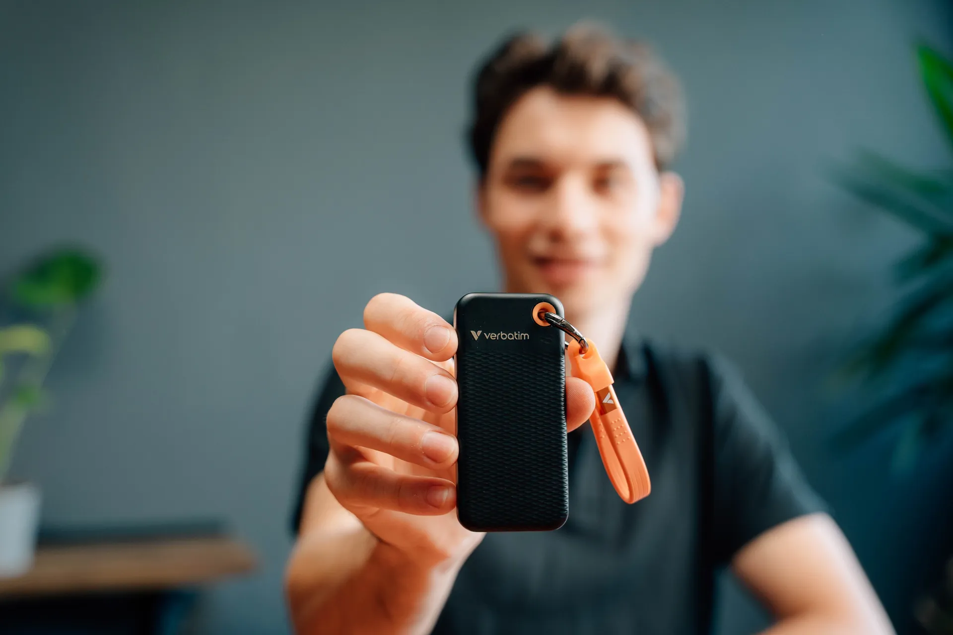 Verbatim Pocket SSD 1 TB USB Typ-C 3.2 Gen 2 (3.1 Gen 2) Schwarz, Orange – Bild 4