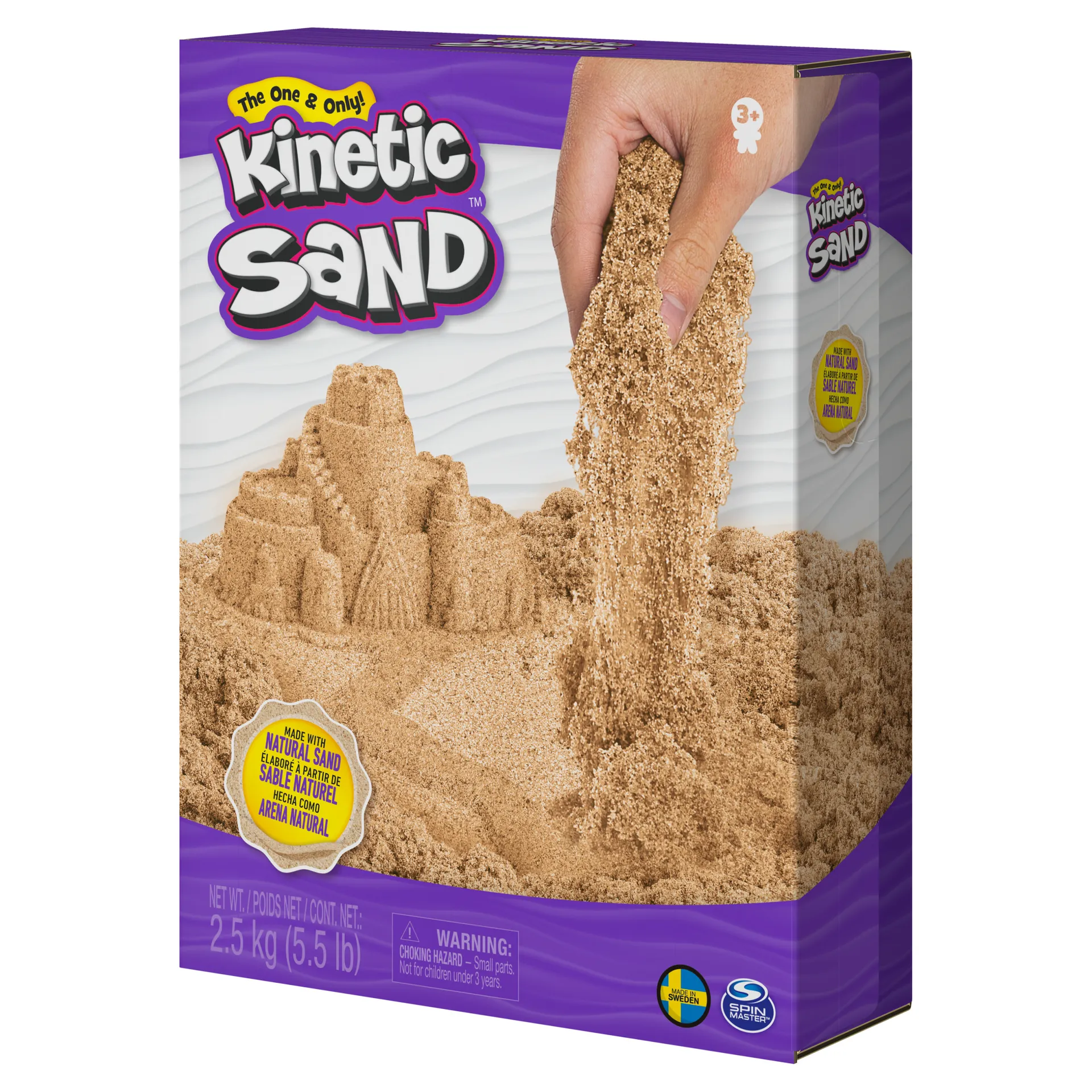 Kinetic Sand Naturbraun, 2,5 kg – Bild 5