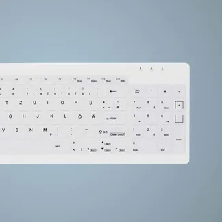 Contour Design Active Key AK-C7012 Tastatur Industriell USB Deutsch Weiß Contour Design Active Key AK-C7012 Tastatur Industriell USB Deutsch Weiß