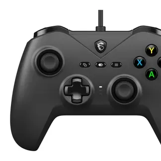 MSI FORCE GC200 Gaming-Controller Schwarz USB Gamepad Analog / Digital Android, PC MSI FORCE GC200 Gaming-Controller Schwarz USB Gamepad Analog / Digital Android, PC