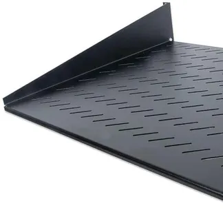 Intellinet 19″ Fachboden zur Frontmontage, 2 HE, Montage an den beiden vorderen Profilschienen, 400 mm Tiefe, perforiert, schwarz Intellinet 19″ Fachboden zur Frontmontage, 2 HE, Montage an den beiden vorderen Profilschienen, 400 mm Tiefe, perforiert, schwarz