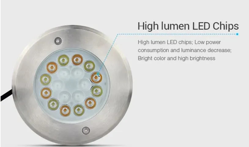 MiBoxer SYS-RD2 LED Subordinate Bodeneinbaustrahler 9W RGB+CCT mit Funk und WLAN – Bild 6