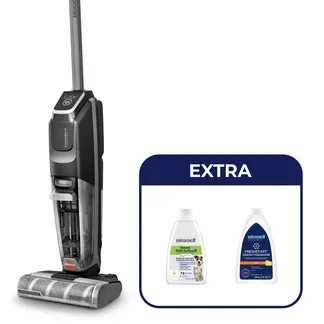 Bissell CrossWave OmniForce Edge Select Standstaubsauger Akku Trocken&Nass Polytetrafluorethylen (PTFE) Beutellos 0 l 22 W Schwarz, Grau Bissell CrossWave OmniForce Edge Select Standstaubsauger Akku Trocken&Nass Polytetrafluorethylen (PTFE) Beutellos 0 l 22 W Schwarz, Grau