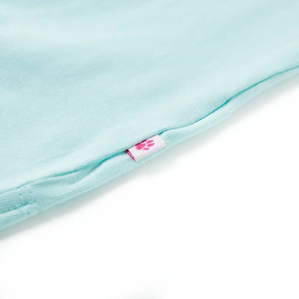 vidaXL Kinder-T-Shirt Hellblau 104 – Bild 5