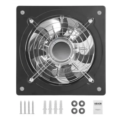 VEVOR Abluftventilator 300x300 mm, Leistungsstarker Wandventilator 1678 m³/h, mit Drehzahlregelung, 50 W, Leiser Ventilator für Dachboden, Garage, Keller, Werkstatt, Küche & Hühnerstall – Bild 8