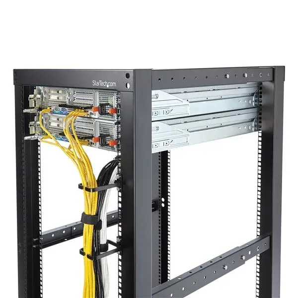 StarTech.com 1 HE Rack Kabelführung/ Kabelmanagement D-Ring - 5,7x10cm – Bild 4