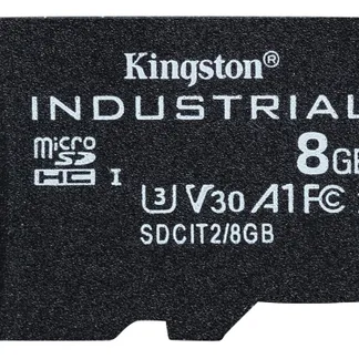 Kingston Technology 8GB microSDHC Industrial C10 A1 pSLC Karte Einzelpackung ohne Adapter Kingston Technology 8GB microSDHC Industrial C10 A1 pSLC Karte Einzelpackung ohne Adapter