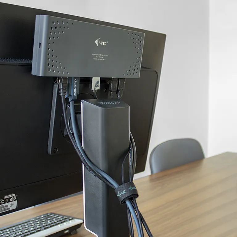 i-tec Docking station bracket, for monitors with VESA mount – Bild 4