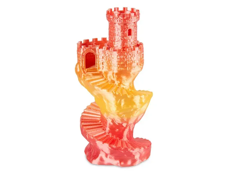 Spectrum Filament · PLA SILK Rainbow · FIRE RED · 1.75mm · 1kg – Bild 5