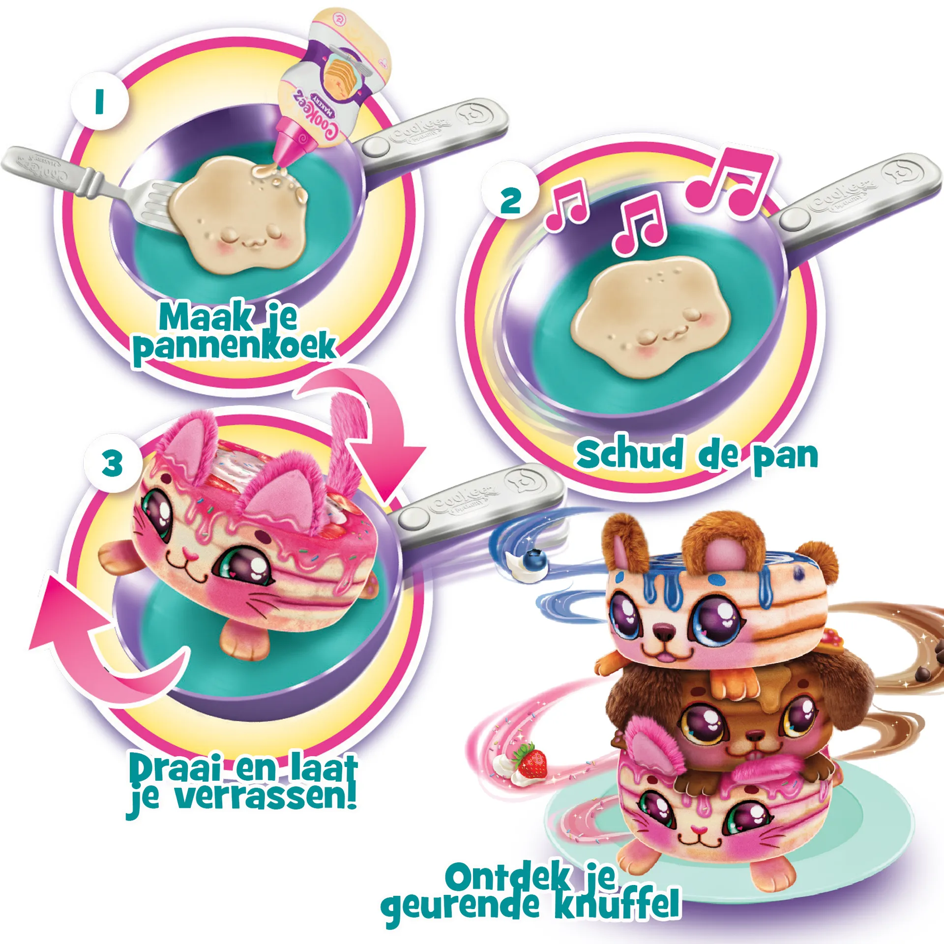 Moose Toys Cookeez Makery Pancake – Bild 3