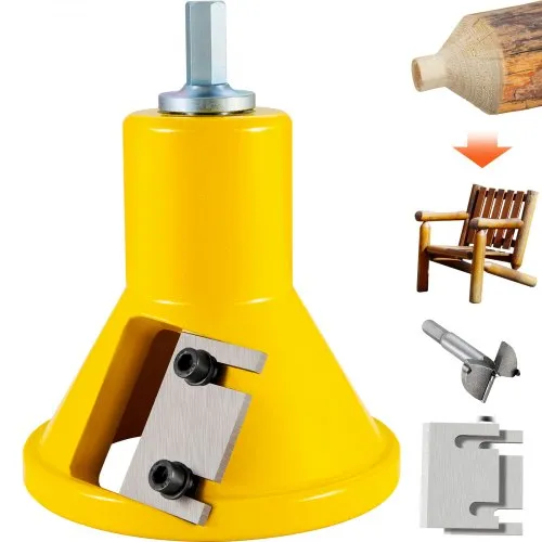 VEVOR Zapfenschneider Forstnerbohrer 38 mm, 4 Klingen Zapfenschneider Forstner Bit Zapfenschneider Set für Balkenbetten, Balkengeländer, Balkenzäune, Balkentische usw. Forstnerbohrer Set Gelb VEVOR Zapfenschneider Forstnerbohrer 38 mm, 4 Klingen Zapfenschneider Forstner Bit Zapfenschneider Set für Balkenbetten, Balkengeländer, Balkenzäune, Balkentische usw. Forstnerbohrer Set Gelb